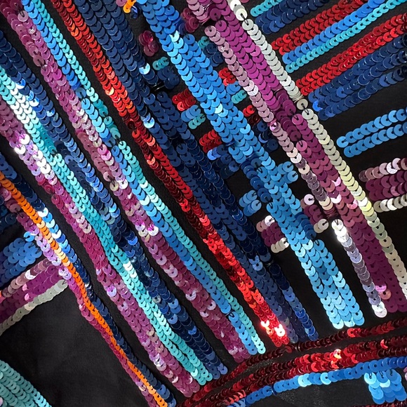 Sequinned mini skirt - Picture 2 of 2